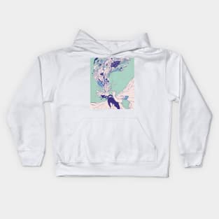 Epiphany (blue) Kids Hoodie